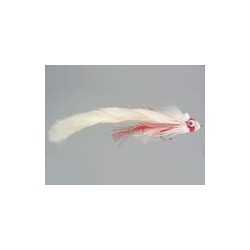 Deerhair Diver Red White