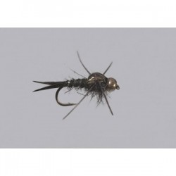 Black Rubber Legs Epoxyback Hares Ear  TNG WTD