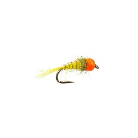 TG Tinsel Yellow Hot Orange Nymph