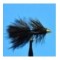 Tungsten Bead Head Woolly Bugger  Black