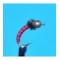Tungsten Bead Head Zebra Midge Red