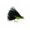 Mini Black & Green Cats Whisker (bead ConeHeadain eyes)