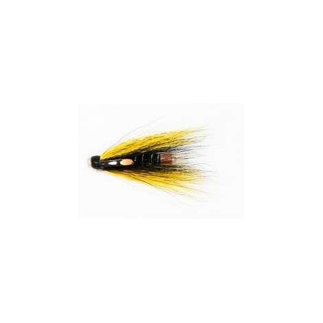 Black and Yellow Ghost  Copper Tube Fly