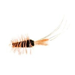 Frances Black Conehead  Copper Tube Fly