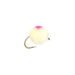 Egg Light Yellow Pink Dot