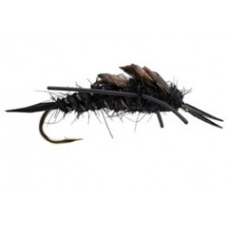 Kaufmans Stonefly Rubber Legs Black