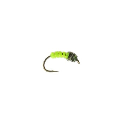 Schmidts Caddis Larva ConeHeadartreuse