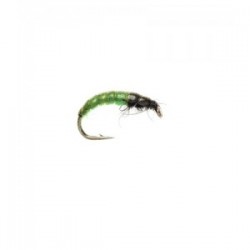 Slim Czech Nymph Green Black