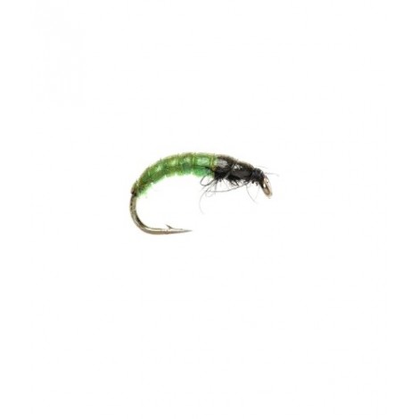 Slim Czech Nymph Green Black