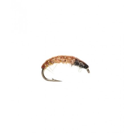 Slim Czech Nymph Tan and Brown orange Stripe