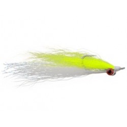 Clouser Minnow ConeHeadart White