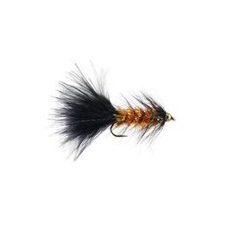 Wooly Bugger Cactus ConeHeadenille Fluo Orange